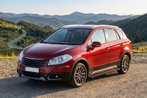 Suzuki SX4 S-Cross 2013-2016 Praguri Laterale Maya Red (2 buc, Aluminiu) foto 1