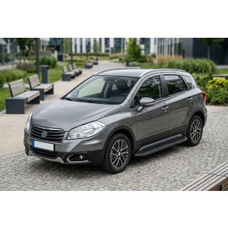 Praguri Laterale Tayga Black (2 buc, Aluminiu) Suzuki SX4 S-Cross 2013-2016 foto 1
