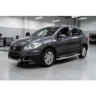 Praguri Laterale Tayga V2 (2 buc, Aluminiu) Suzuki SX4 S-Cross 2013-2016 foto 1