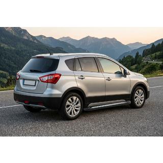 Praguri Laterale Vision New Black (2 buc, Aluminiu) Suzuki SX4 S-Cross 2013-2016 foto 1