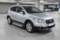 Suzuki SX4 S-Cross 2013-2016 Praguri Laterale Vision New Grey (2 buc, Aluminiu) foto 1