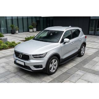 Praguri Laterale Tayga Black (2 buc, Aluminiu) foto 1