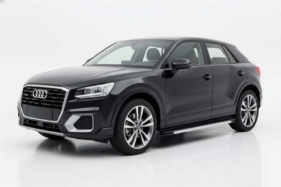 Audi Q2 2016- Praguri Laterale Maya V1 (2 buc, Aluminiu) Image