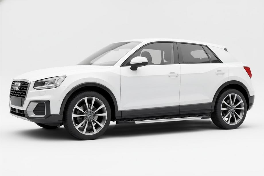 Audi Q2 2016- Praguri Laterale RedLine (2 buc, Aluminiu) Image