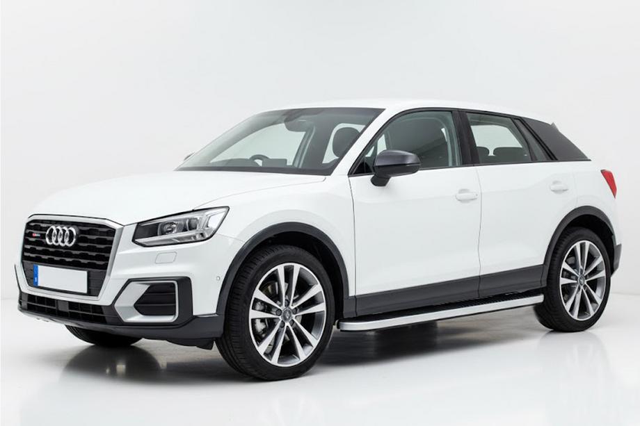 Audi Q2 2016- Praguri Laterale Tayga Grey (2 buc, Aluminiu) Image