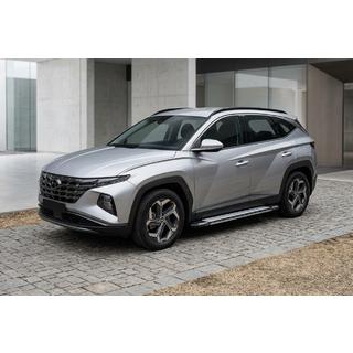 Praguri Laterale Rainbow (2 buc, Aluminiu) Hyundai Tucson NX4 2021- foto 1