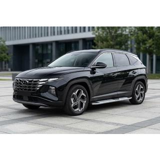 Praguri Laterale Mevsim Grey (2 buc, Aluminiu) Hyundai Tucson NX4 2021- foto 1
