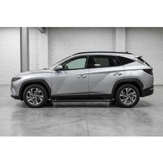 Praguri Laterale Allmond Black (2 buc, Aluminiu) Hyundai Tucson NX4 2021- foto 1