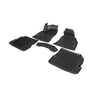 Covorase auto cauciuc Stingray 3D (5 buc, poliuretan) Audi A6 C5 1997-2001 foto 2