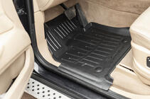 BMW X5 E70 2007-2013 Covorase cauciuc Stingray 3D (4 buc, poliuretan) foto 1