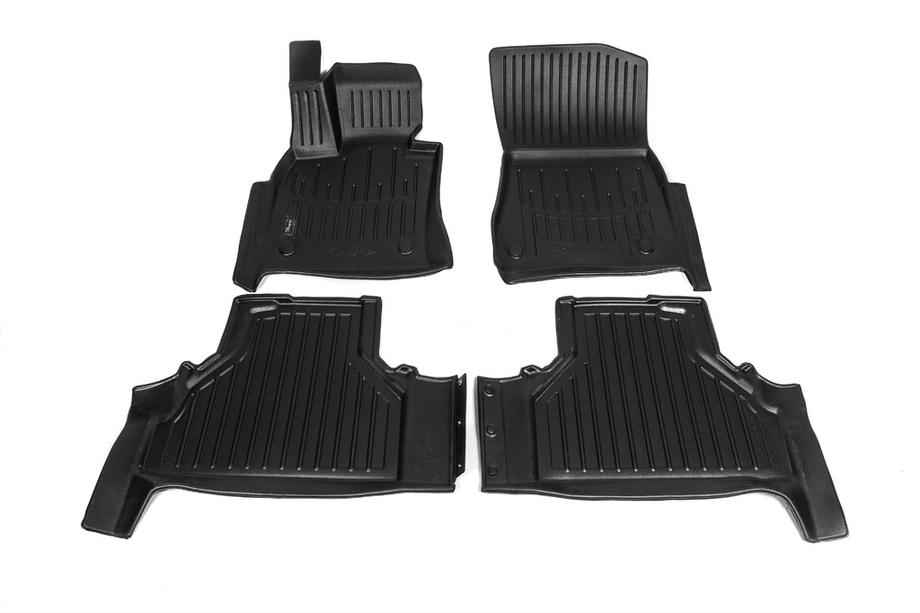 BMW X6 E71 2008–2014 Covorase cauciuc Stingray 3D (4 buc, poliuretan) Image