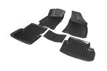 Daewoo Lanos 1998-2017 Covorase auto cauciuc Stingray 3D (5 buc, poliuretan) foto 2