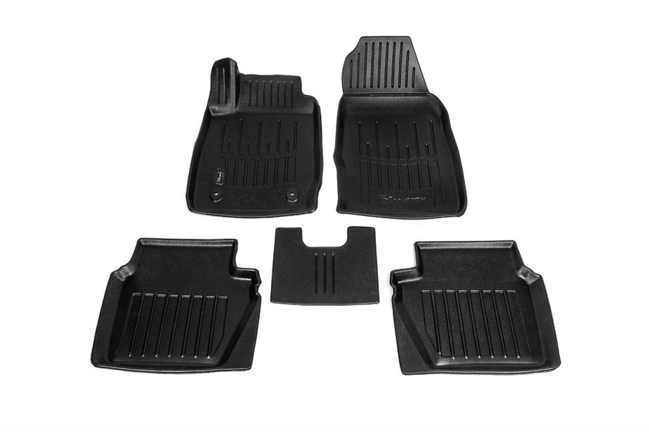 Ford Fiesta 2008-2017 Covorase auto cauciuc Stingray 3D (5 buc, poliuretan) Image