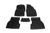 Ford Focus II 2005-2008 Covorase auto cauciuc Stingray 3D (5 buc, poliuretan) foto 1