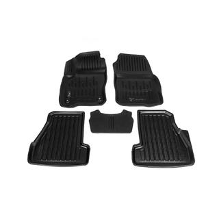 Covorase auto cauciuc Stingray 3D (5 buc, poliuretan) Ford Focus III 2011-2017 foto 1