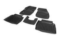 Ford Fusion 2012-2020 Covorase auto cauciuc Stingray 3D (5 buc, poliuretan) foto 2