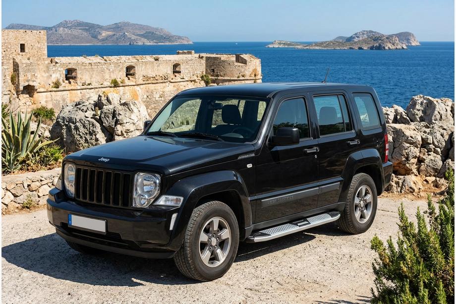 Jeep Cherokee/Liberty 2007-2013 Praguri Laterale Mevsim Grey (2 buc, Aluminiu) Foto 1