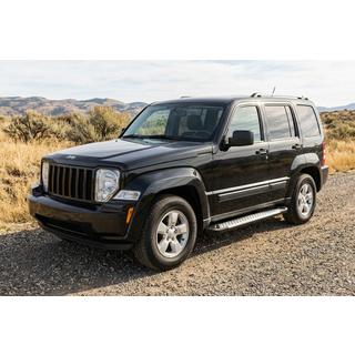 Praguri laterale Allmond Grey (2 buc, aluminiu) Jeep Cherokee/Liberty 2007-2013 foto 1