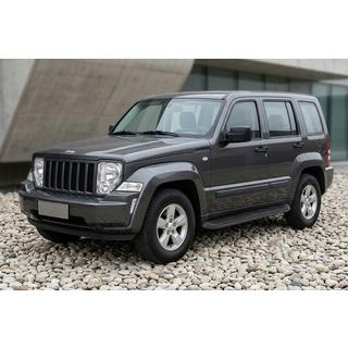 Praguri Laterale Tayga Black (2 buc, Aluminiu) Jeep Cherokee/Liberty 2007-2013 foto 1