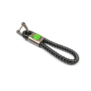 Breloc din piele V1 cu logo LandRover foto 1