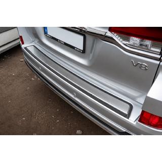 Insert bara spate 2016+ (ABS+ inox) Toyota Land Cruiser 200 2007-2021 foto 2