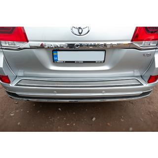 Insert bara spate 2016+ (ABS+ inox) Toyota Land Cruiser 200 2007-2021 foto 4