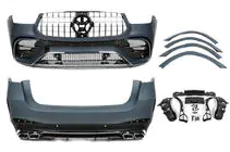 Mercedes GLE W167 2018- Kit caroserie AMG GLE63 (cu bara spate completa) foto 2