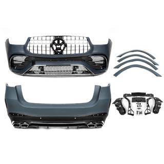Kit caroserie AMG GLE63 (cu bara spate completa) Mercedes GLE W167 2018- foto 2