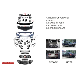 Kit caroserie complet AMG CLA45 foto 2