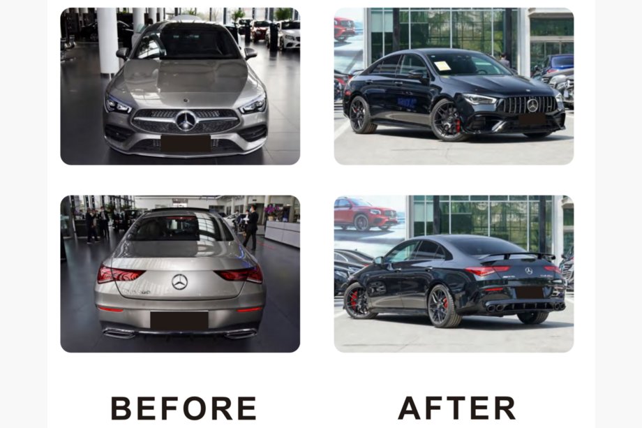 Mercedes CLA C118 2019- Kit caroserie complet AMG CLA45 Image