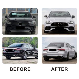 Kit caroserie complet AMG E63 (pentru 2020-2024) Mercedes E-сlass W213 2016-2023 foto 3