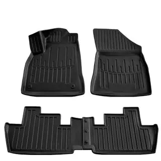 Covorase cauciuc Stingray 3D (4 buc, poliuretan)