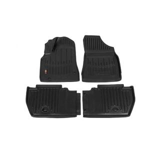 Covorase cauciuc Stingray 3D (4 buc, poliuretan) Peugeot Partner Tepee 2008-2018 foto 1