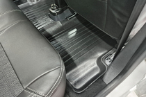 Renault Logan II 2013-2022 Covorase auto cauciuc Stingray 3D (5 buc, poliuretan) foto 3