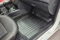 Dacia Logan II 2013-2022 Covorase auto cauciuc Stingray 3D (5 buc, poliuretan) foto 2