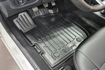 Dacia Logan MCV 2013-2020 Covorase auto cauciuc Stingray 3D (5 buc, poliuretan) foto 1