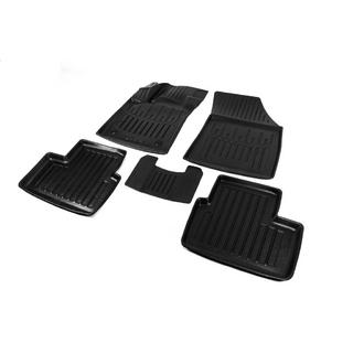 Covorase auto cauciuc Stingray 3D (5 buc, poliuretan) Renault Megane IV 2016-2025 foto 2