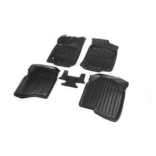 Covorase auto cauciuc Stingray 3D (5 buc, poliuretan) Skoda Octavia I Tour A4 1996-2010 foto 1