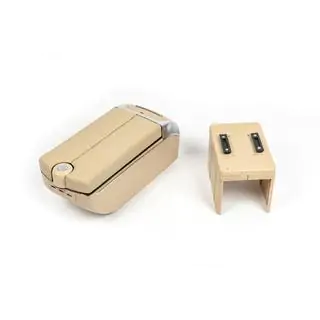 Cotiera universala cu USB (bej) foto 3