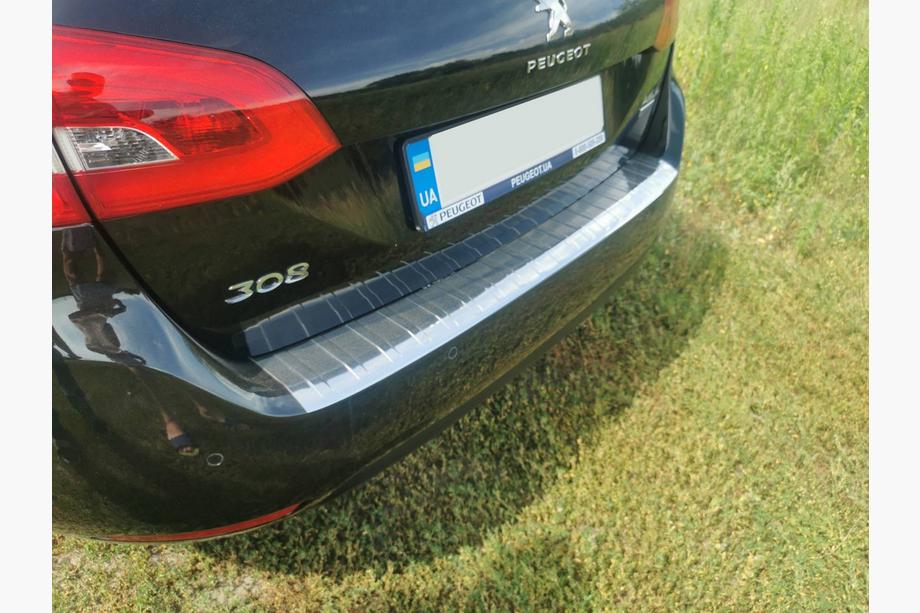 Peugeot 308 2014-2021 Protectie bara spate Carmos (SW, inox) Image