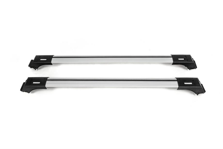 Bare transversale pentru bare longitudinale standard cu cheie Skybar V1 (2 buc) pana la 140cm, gri Foto 3