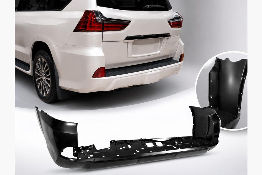Lexus LX570/450d 2008-2022 Bara spate (2015-2023, grunduita pentru vopsire) Image