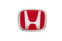 Honda Emblema (rosu, autocolant) foto 1