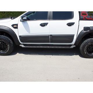Praguri laterale Dakar V1 (2 buc, metal) Dacia Duster 2018-2024 foto 3