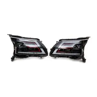 Faruri Fata 2022+ (FullLed RSS) Nissan Patrol Y62 2010-2024 foto 1