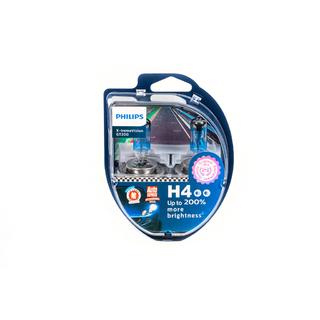 Bec far Philips H4 60/55W 12342GT Racing Vision +200% foto 1