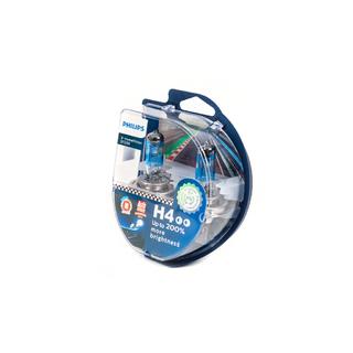 Bec far Philips H4 60/55W 12342GT Racing Vision +200% foto 2
