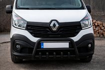Fiat Talento 2016- Bullbar WT003 Negru Inox foto 2