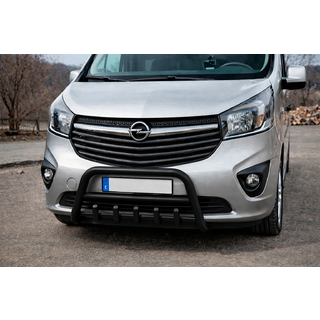 Bullbar WT003 Negru Inox Fiat Talento 2016- foto 1