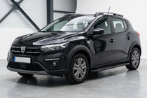 Dacia Sandero 2021- Praguri Laterale Bosphorus Black (2 buc, Aluminiu) foto 1